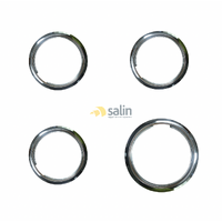Chef 3 x CHEF WESTINGHOUSE 6" TRIM RING # 0545002975 & 1 x 8" TRIM RING # 0545002976 spare part
