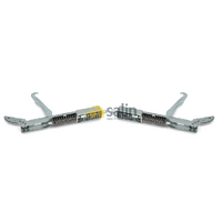 GENUINE OEM WHIRLPOOL 900MM WALL OVEN DOOR HINGES x2 COMPLETE SET AKG659 48124171904