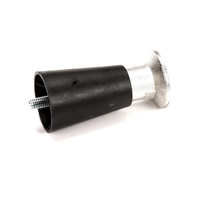 Universal Black Plastic Leg SPAR.TCO.HHB-3205 for Rapid Cook Ovens spare part