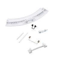 AEG AEG Dryer Door Handle - T97689IH,T96690IH, T76280AC 4055132767 | Spare Part No: 4055132767 spare part