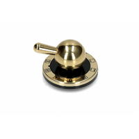 Ilve ILVE OVEN FUNCTION KNOB BRASS MAJESTIC OLD SERIE P60NGG | SPARE PART NO: EG9488009000116 spare part