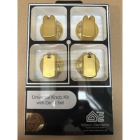 Universal UNIVERSAL COOKTOP/OVEN KNOB GOLD 40mm (PACK 4) | Spare Part No: UK-40G4 spare part