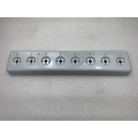 Euromaid GENUINE EUROMAID COOKER REAR CONTROL PANEL-GG54RRW 33018122GGRRW spare part