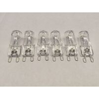 AEG 6 x AEG CataLuxe Double Oven Halogen Lamp Light Bulb Globe DC7003000M 944171535 spare part