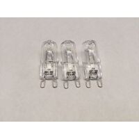 AEG 3 x AEG Pro Combi Steam Oven Halogen Lamp Light Bulb Globe KS8404001M KS8454801M spare part