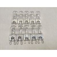 Chef 10 x 25W Chef 612 Wall Oven Halogen Lamp Light Bulb Globe CVE612WA 9440317380 spare part