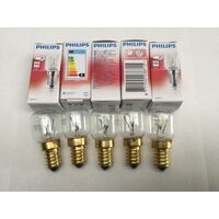 5 x Baumatic Oven Lamp Light Bulb Globe BA06009 BA06009-P BAO6009 BAO6009-P