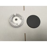 Genuine Neff 600mm Gas Cooktop MEDIUM Burner + CAP T22S46N0AU/07 T22S46N0AU/40