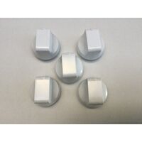 Chef 5 x Genuine Chef 605 Gas Cooktop WHITE Control Knob GHC605W 943253563 spare part
