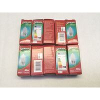 10 x 40W Smeg Oven Halogen Lamp Light Bulb Globe SAC399X-8 SAC561X SAC578X