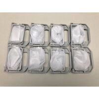 8 x Daewoo Top Loader Washing Machine Lint Filter Bag DWF450 DWF650 DWF750