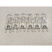 6 x Bosch Microwave Halogen Lamp Light Bulb Globe HMT35M653A/40 HMT35M653B/40