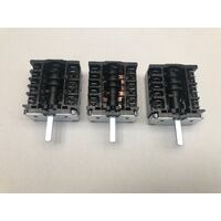 Euromaid 3 x Genuine Euromaid Stove Cooktop Hotplate Control Switch CDDB60 CDDS60 CDDW60 spare part