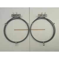 2 x 1550W Bosch Serie 6 Dual Fuel Stove Oven Fan Forced Element HSB738356A