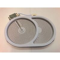 LG Genuine LG Ceramic Cooktop DOUBLE Hotplate Element LF67105SS spare part