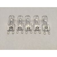 AEG 5 x 40W AEG Oven Halogen Lamp Light Bulb Globe BS9314001M 944187071 94418707101 spare part