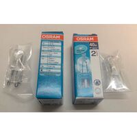 AEG 2 x 40W AEG Oven Halogen Lamp Light Bulb Globe BP501310AM 944187449 94418744901 spare part