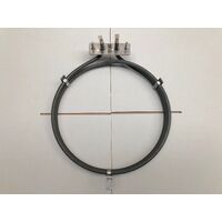 EXPRESS 2700W 2 RING Linea 900mm Stove Oven Fan Forced Element LUC900SS