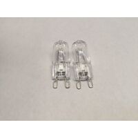 Smeg 2 x 40W Smeg Canali Oven Halogen Lamp Light Bulb Globe SCA112XP SCA130P SCA311XP spare part