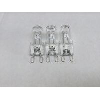 3 x Siemens Oven Halogen Lamp Light Bulb Globe HB76RU560A/05 HB76RU560A/06