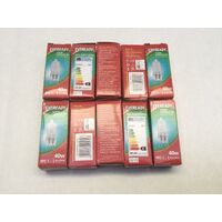 10 x 40W Smeg Oven Halogen Lamp Light Bulb Globe SA578X-8 SA578X-9 SA579X