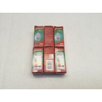 Chef 6 x Chef 536 Oven Halogen Lamp Light Bulb Globe CFE536SB 940001886 94000188601 spare part