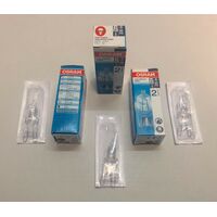 Chef 3 x Chef 612 Wall Oven Halogen Lamp Light Bulb Globe CVE612SA 9440317370 spare part