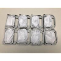 8 x NEC Fuzzy Logic Washing Machine Lint Filter Bag NW452 NW491 NW-452 NW-491