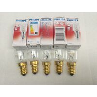 Chef 5 x Chef 627 Classic Electric Wall Oven Lamp Light Bulb Globe EGC627W EGC627W*01 spare part