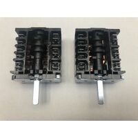 Euromaid 2 x Genuine Euromaid Stove Cooktop Hotplate Control Switch CDDB60 CDDS60 CDDW60 spare part