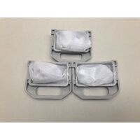 3 x Daewoo Top Loader Washing Machine Lint Filter Bag DWF-450 DWF-650 DWF-750