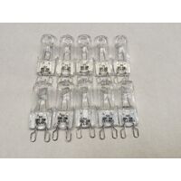 10 x Electrolux 616 Wall Oven Halogen Lamp Light Bulb Globe EVEP616SC 944031731