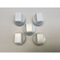 Chef 5 x Genuine Chef 617 Gas Cooktop WHITE Control Knob GHC617W 943253699 spare part
