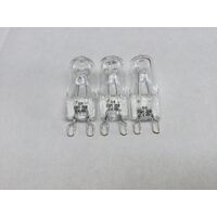 3 x Miele Oven Halogen Lamp Light Bulb Globe H2265B H2265BP H2601B