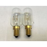 AEG 2 x AEG Competence Oven Lamp Light Bulb Globe B3741-5-M 944185461 spare part