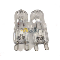 Smeg 2 x 40W Smeg Oven Halogen Lamp Light Bulb Globe CS9GMXHTA CS9GVXA spare part