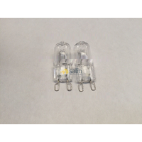 2 x Whirlpool Oven Halogen Lamp Light Bulb Globe AKPM759 AKPM759IX AKPM759/IX