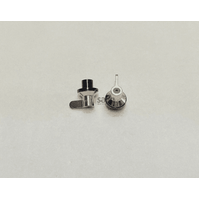 Smeg 2 x Genuine Smeg Ceramic Glass Cooktop Control Knob SE364ETBM SE661X SE661X1 spare part
