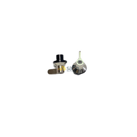 Smeg 2 x Genuine Smeg Ceramic Glass Cooktop Control Knob SA661X1 SA661X2 spare part