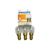 Chef 3 x Chef 517 Stove Oven Lamp Light Bulb Globe CFG517WA CFG517WALP 943000891 spare part