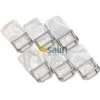 6 x Daewoo Top Loader Washing Machine Lint Filter Bag DWF-450 DWF-650 DWF-750