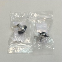 Smeg 2 x  Smeg Ceramic Glass Cooktop Control Knob SA857 SA857SS spare part