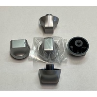 Chef 5 x  Chef 605 Gas Cooktop Silver Control Knob GHC605S 943253564 spare part