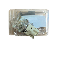 Chef Chef Upright Stove Oven Lamp Light Bulb Globe + Glass Cover Assembly EUC5140W*04 spare part