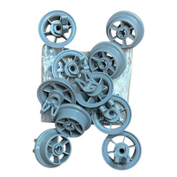Universal Blomberg Dishwasher Lower Bottom Basket Wheel Kit DW55100B DW55100FBI DW55100SS spare part