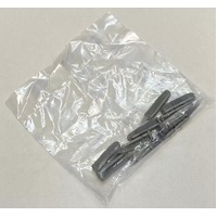 Beko BEKO DISHWASHER UPPER TOP BASKET REAR RAIL END CAP CLIP KIT DSFN6837W DSFN6837X spare part