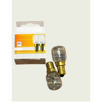 Ilve 2 X ILVE OVEN LAMP LIGHT BULB GLOBE PF120SMP PF150BMP PF150FMP PF150FRMP spare part