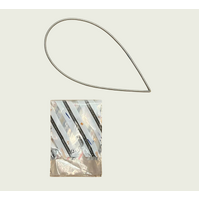 Baumatic BAUMATIC WASHING MACHINE DOOR BOOT SEAL GASKET CLAMP SPRING spare part