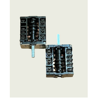 Euromaid 2 X EUROMAID STOVE COOKTOP HOTPLATE CONTROL SWITCH MC110T SC1531 SC205 spare part