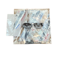 IAG 2 X IAG DISHWASHER BACK REAR BASKET RAIL END CAP spare part